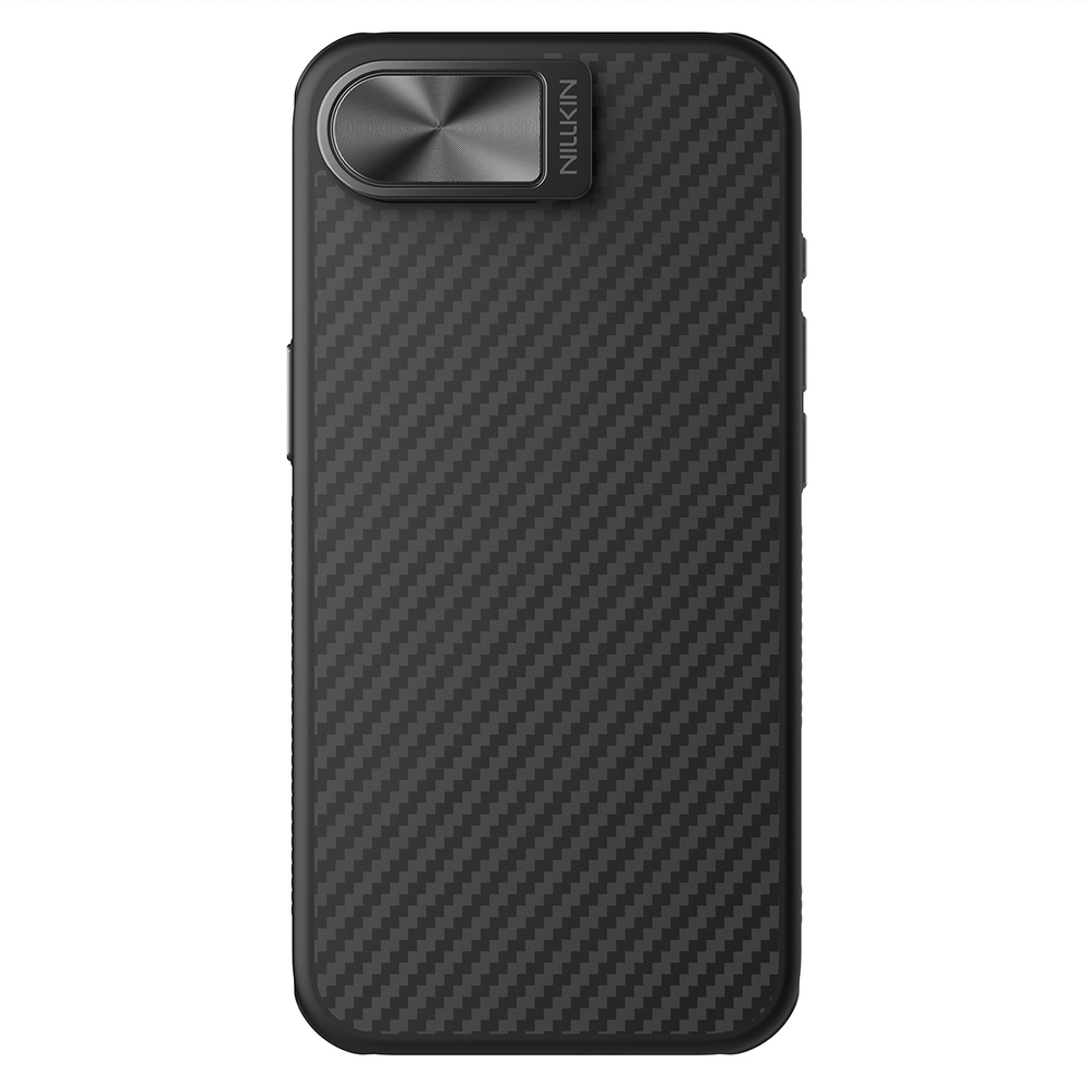 iTok webáruház - Nillkin Nillkin CarboProp Magnetic tok kameravédővel és állvánnyal iPhone 16e / 17e készülékhez (fekete) 2 Nillkin CarboProp Magnetic Case with Camera Cover and Stand for iPhone 16e / 17e (fekete)