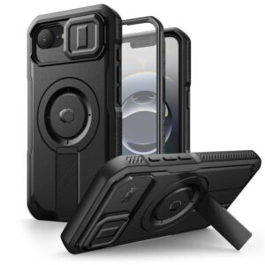 Tech-Protect Kevlar MagSafe tok iPhone 16e / 17e készülékhez (fekete)