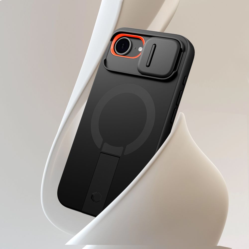 iTok webáruház - Tech-Protect Tech-Protect Kevlar Aura MagSafe tok iPhone 16e / 17e készülékhez (fekete) 2 Tech-Protect Kevlar Aura MagSafe Case for iPhone 16e / 17e (fekete)