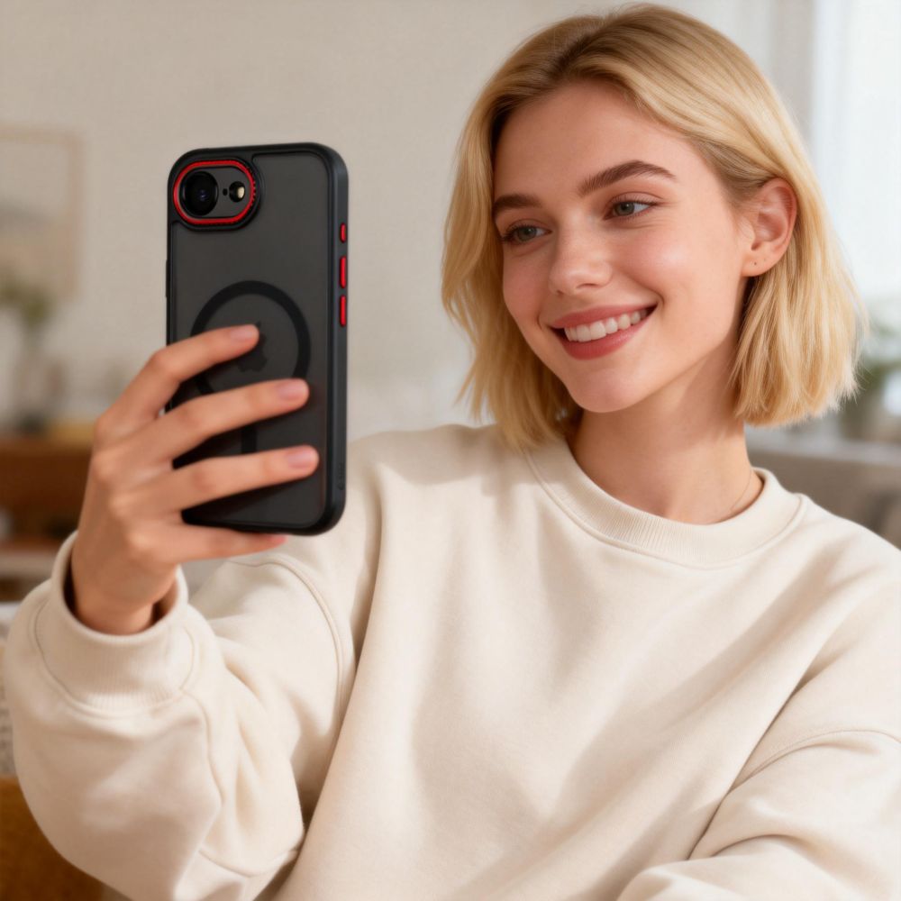 iTok webáruház - Tech-Protect Tech-Protect MagCam tok Apple iPhone 16e / 17e készülékhez (áttetsző) 8 Tech-Protect MagCam Case for iPhone 16e / 17e (áttetsző)