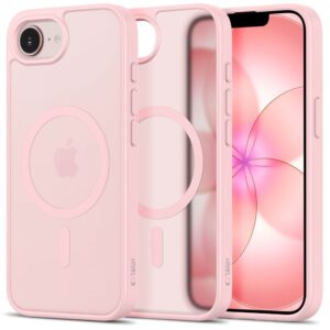 Tech-Protect BasicMag MagSafe tok iPhone 16e / 17e készülékhez (matt rózsaszín)