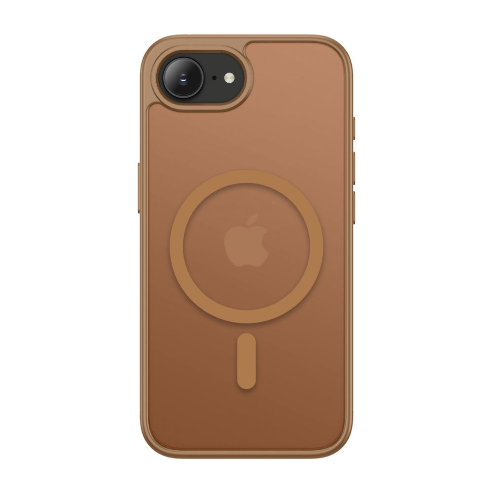 iTok webáruház - Tech-Protect Tech-Protect BasicMag MagSafe tok iPhone 16e / 17e (barna) 3 Tech-Protect BasicMag MagSafe Case for iPhone 16e / 17e (barna)