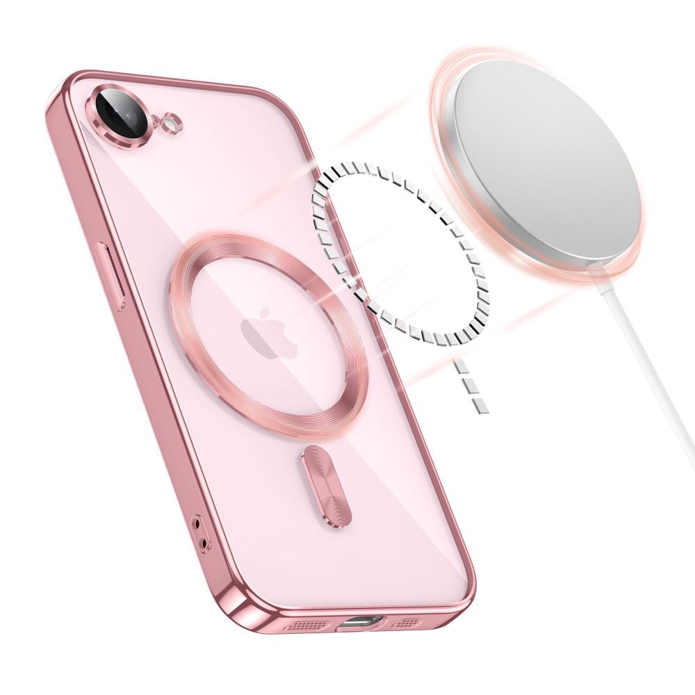 iTok webáruház - Tech-Protect Tech-Protect MagFlex MagSafe tok iPhone 16e / 17e készülékhez (rózsaszín) 3 Tech-Protect MagFlex MagSafe Case for iPhone 16e / 17e (rózsaszín)