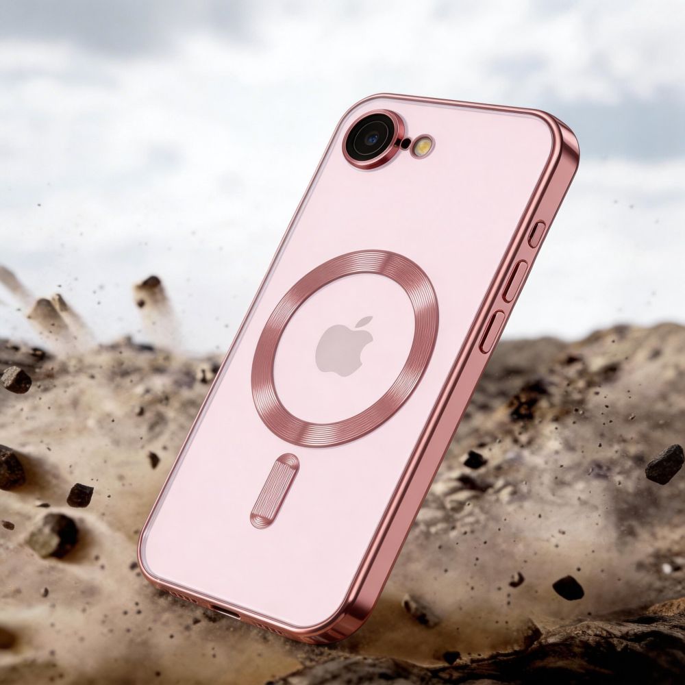 iTok webáruház - Tech-Protect Tech-Protect MagFlex MagSafe tok iPhone 16e / 17e készülékhez (rózsaszín) 6 Tech-Protect MagFlex MagSafe Case for iPhone 16e / 17e (rózsaszín)