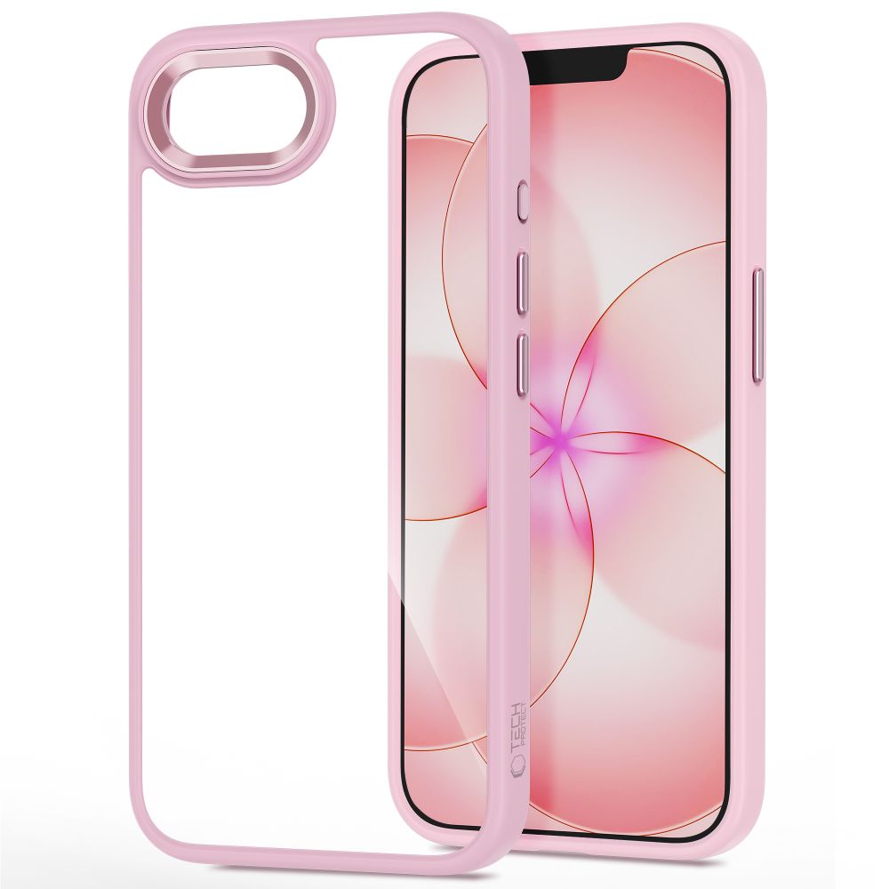 iTok webáruház - Tech-Protect Tech-Protect Magmat tok iPhone 16e / 17e készülékhez (áttetsző rózsaszín) 2 Tech-Protect Magmat Case for iPhone 16e / 17e (áttetsző rózsaszín)