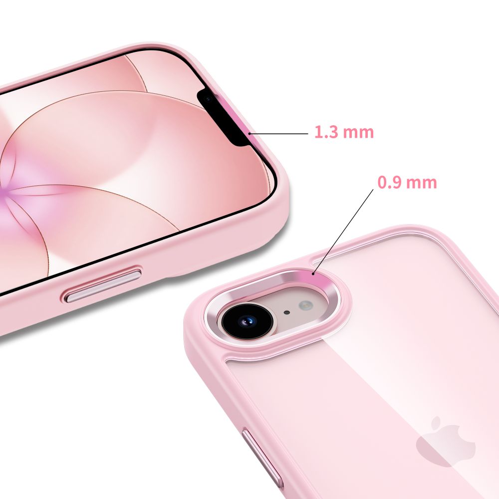 iTok webáruház - Tech-Protect Tech-Protect Magmat tok iPhone 16e / 17e készülékhez (áttetsző rózsaszín) 3 Tech-Protect Magmat Case for iPhone 16e / 17e (áttetsző rózsaszín)