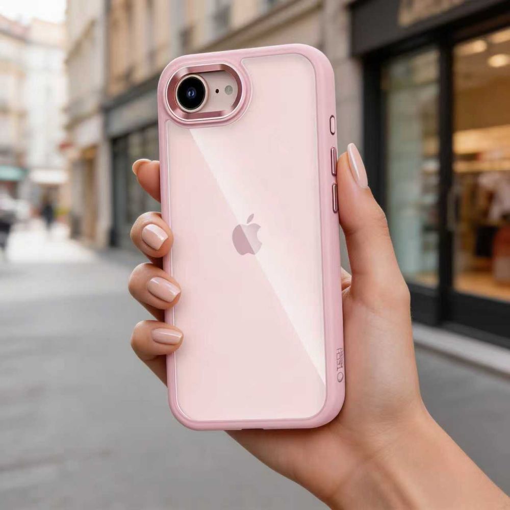 iTok webáruház - Tech-Protect Tech-Protect Magmat tok iPhone 16e / 17e készülékhez (áttetsző rózsaszín) 4 Tech-Protect Magmat Case for iPhone 16e / 17e (áttetsző rózsaszín)
