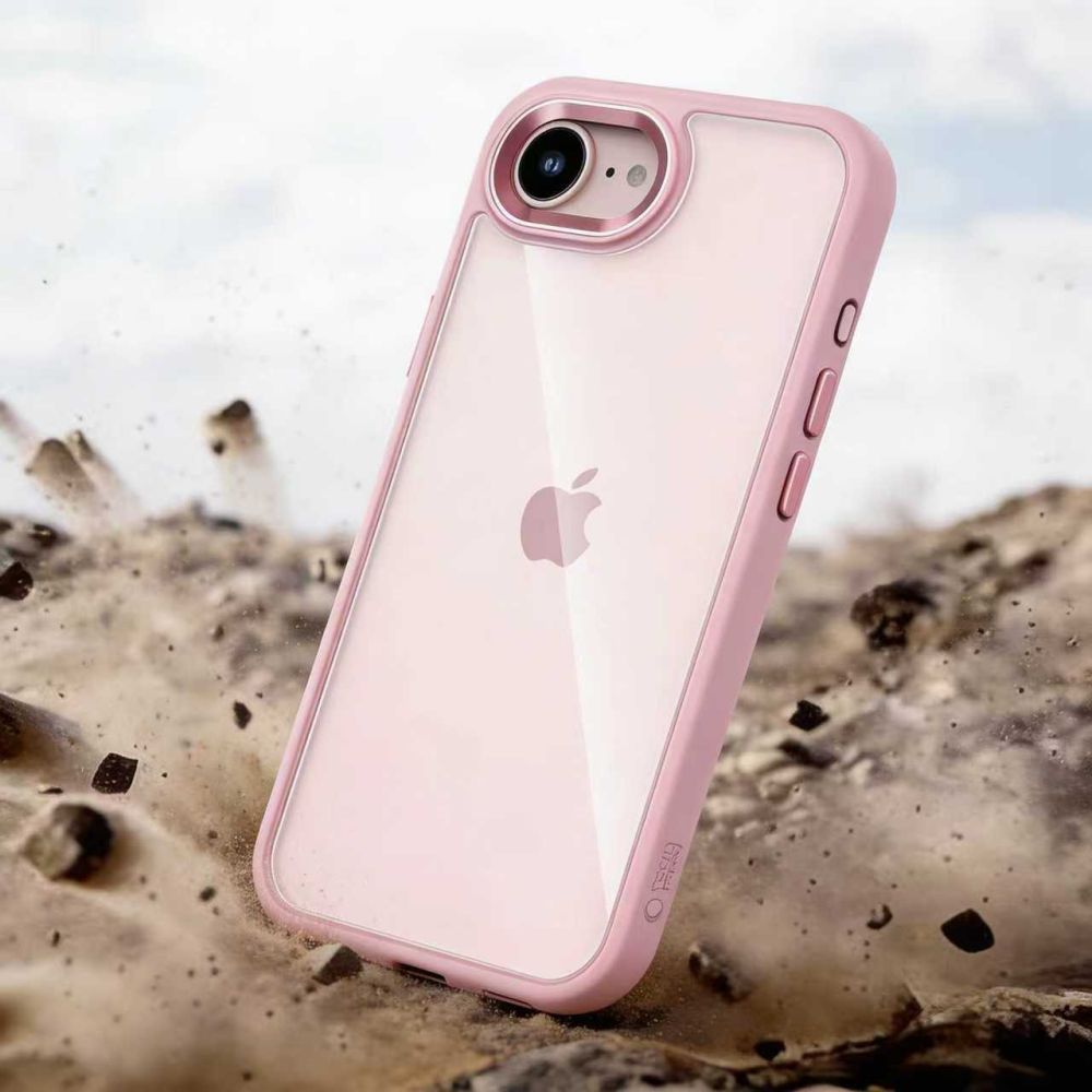 iTok webáruház - Tech-Protect Tech-Protect Magmat tok iPhone 16e / 17e készülékhez (áttetsző rózsaszín) 7 Tech-Protect Magmat Case for iPhone 16e / 17e (áttetsző rózsaszín)