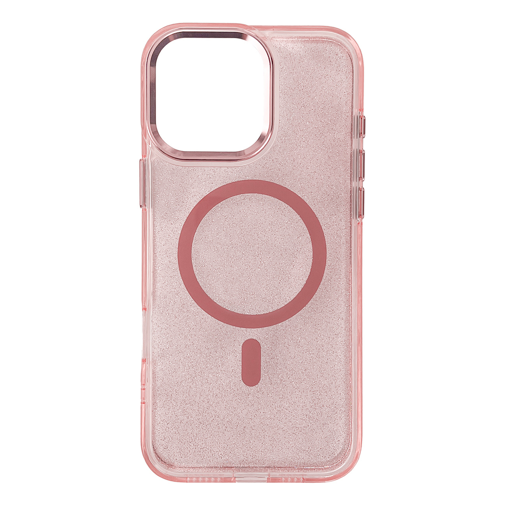 iTok webáruház - Hurtel Glitter Case MagSafe tok iPhone 16 Pro készülékhez (csillámos rózsaszín) 1 Glitter Case MagSafe for iPhone 16 Pro (csillámos rózsaszín)
