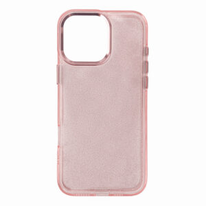 Glitter Case tok iPhone 16 Pro (csillámos rózsaszín)