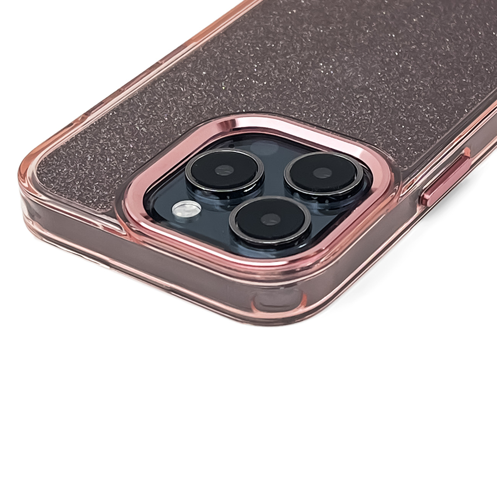 iTok webáruház - Hurtel Glitter Case tok iPhone 16 Pro (csillámos rózsaszín) 2 Glitter Case for iPhone 16 Pro (csillámos rózsaszín)