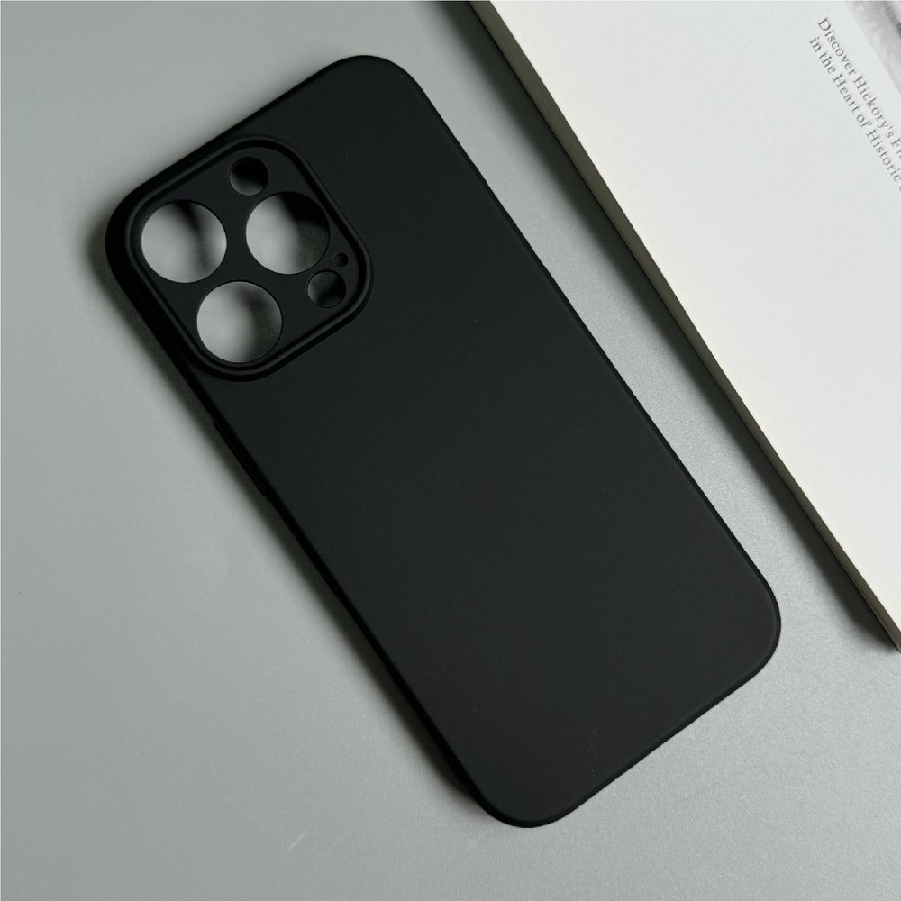 iTok webáruház - Hurtel Soft Case tok iPhone 16 Pro készülékhez (fekete) 2 Soft Case for iPhone 16 Pro (fekete)
