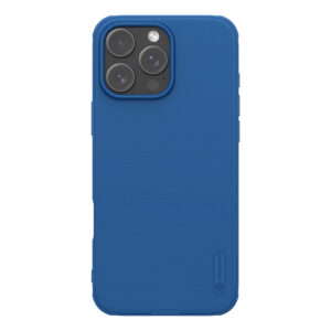 Nillkin Super Frosted Shield Pro tok iPhone 16 Pro készülékhez (kék)