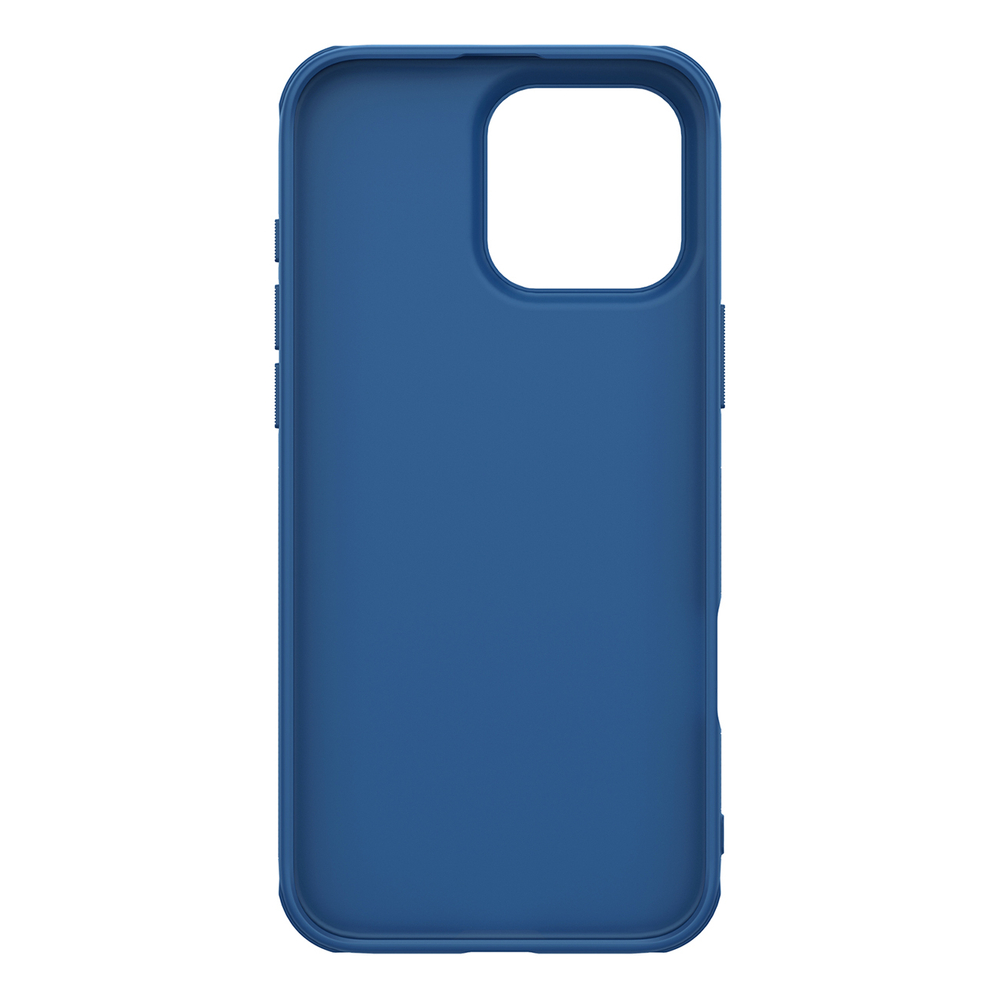 iTok webáruház - Nillkin Nillkin Super Frosted Shield Pro tok iPhone 16 Pro készülékhez (kék) 6 Nillkin Super Frosted Shield Pro case for iPhone 16 Pro (kék)