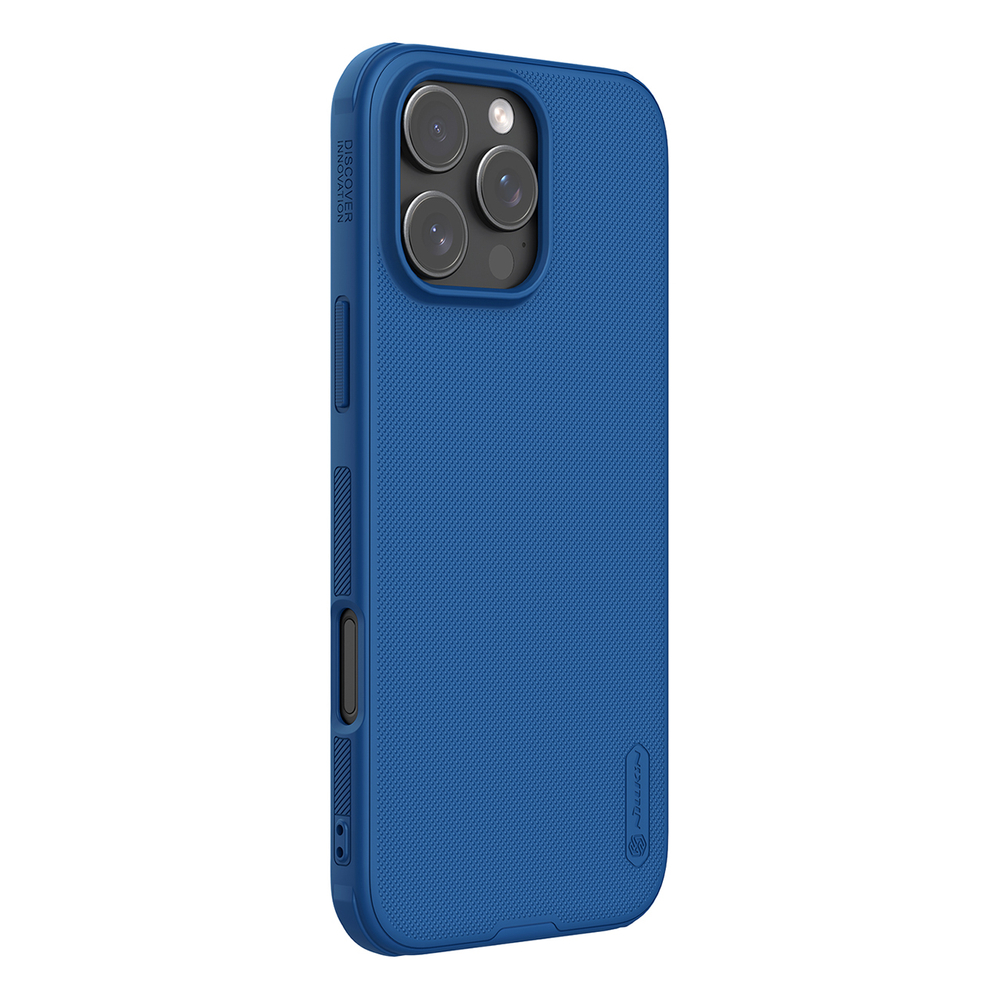 iTok webáruház - Nillkin Nillkin Super Frosted Shield Pro Magnetic Case tok iPhone 16 Pro (kék) 6 Nillkin Super Frosted Shield Pro Magnetic Case for iPhone 16 Pro (kék)