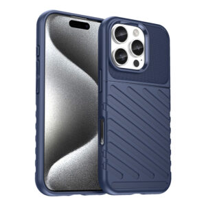 Thunder Case szilikon tok iPhone 16 Pro készülékhez (kék)