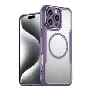 Leading Series MagSafe szilikon tok iPhone 16 Pro készülékhez (lila)