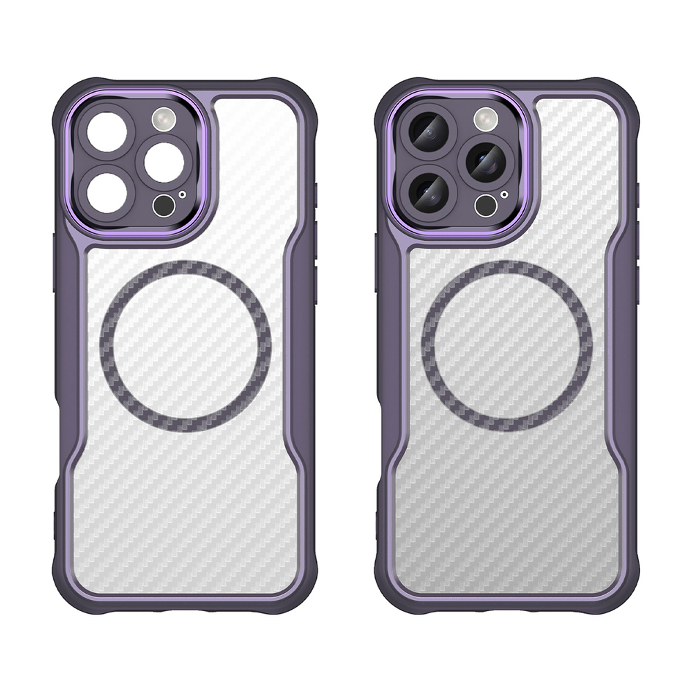 iTok webáruház - Hurtel Leading Series MagSafe szilikon tok iPhone 16 Pro készülékhez (lila) 2 Leading Series MagSafe Silicone Case for iPhone 16 Pro (lila)