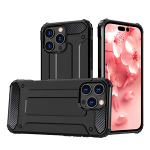 Hybrid Armor tok iPhone 16 Pro készülékhez (fekete)