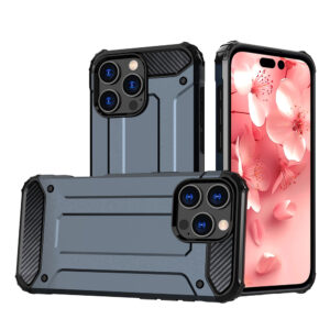 Hybrid Armor tok iPhone 16 Pro készülékhez (kék)