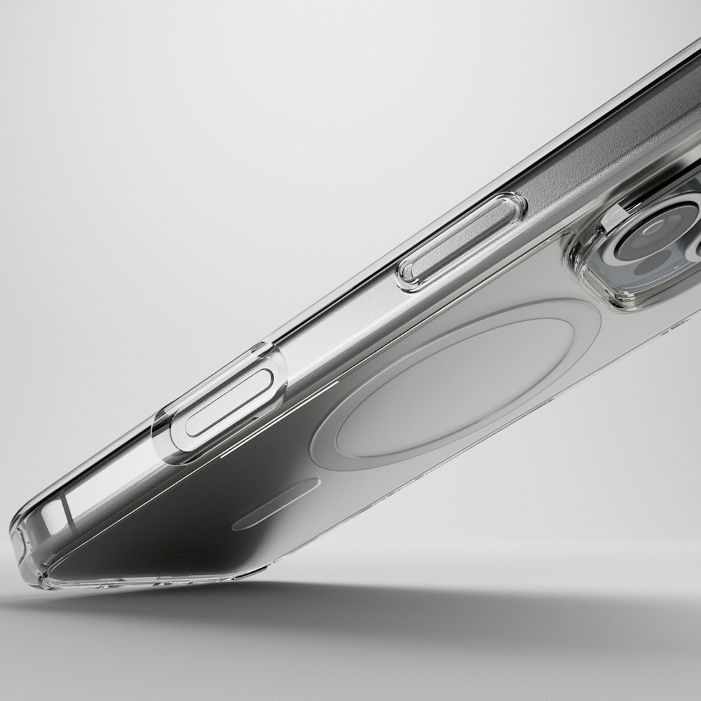 iTok webáruház - Puro Puro Impact Clear D3O MagSafe szilikon tok iPhone 16 Pro készülékhez (átlátszó) 4 Puro Impact Clear D3O MagSafe Silicone Case for iPhone 16 Pro (átlátszó)