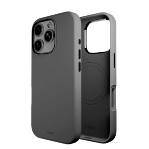 Puro Icon Mag Pro MagSafe tok iPhone 16 Pro készülékhez (sötétszürke)