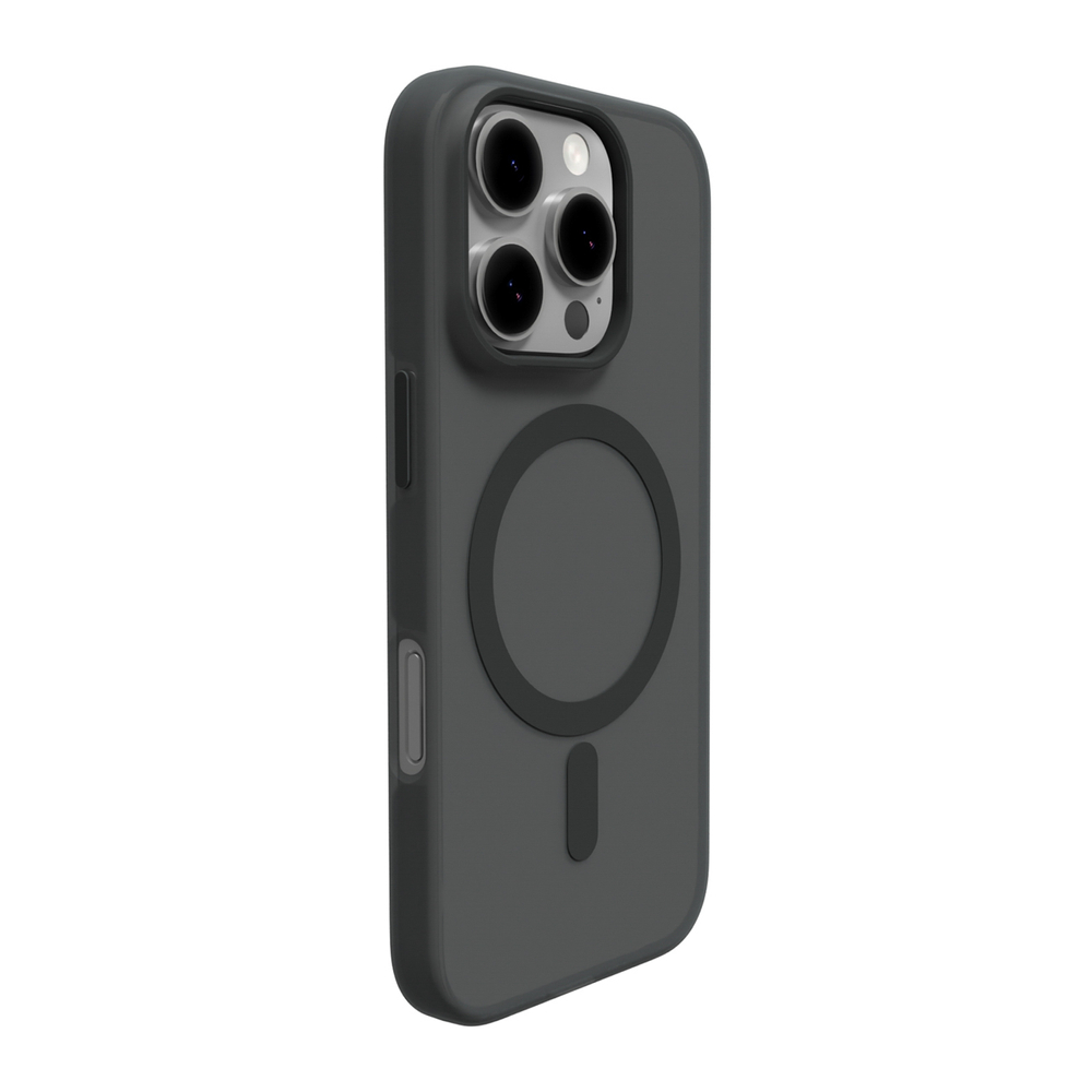 iTok webáruház - Puro Puro Daylight MagSafe szilikon tok iPhone 16 Pro készülékhez (fekete) 2 Puro Daylight MagSafe Silicone Case for iPhone 16 Pro (fekete)