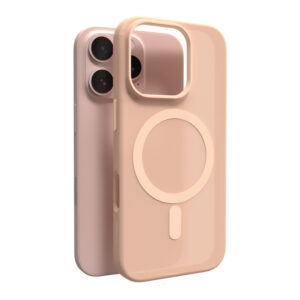 Puro Daylight MagSafe szilikon tok iPhone 16 Pro készülékhez (bézs)