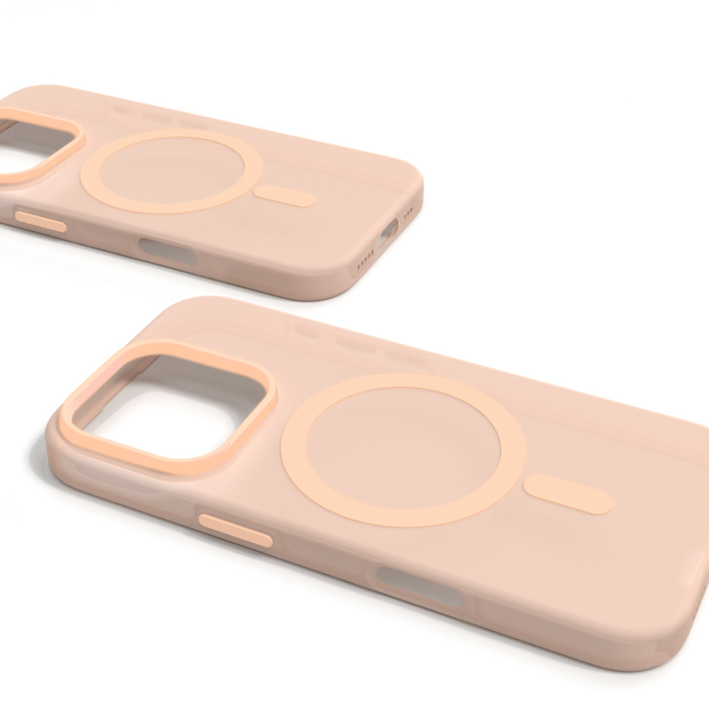 iTok webáruház - Puro Puro Daylight MagSafe szilikon tok iPhone 16 Pro készülékhez (bézs) 2 Puro Daylight MagSafe Silicone Case for iPhone 16 Pro (bézs)