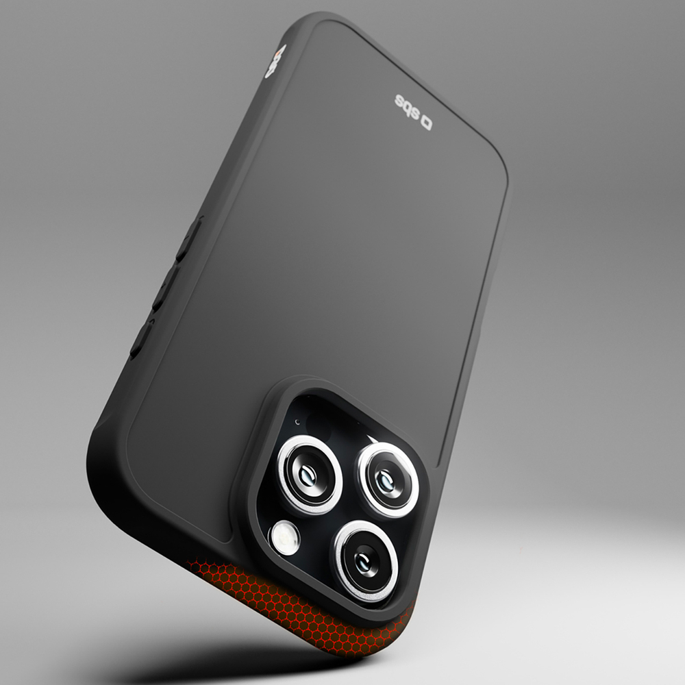 iTok webáruház - SBS SBS Full Active D3O tok iPhone 16 Pro készülékhez (fekete) 3 SBS Full Active D3O Case for iPhone 16 Pro (fekete)