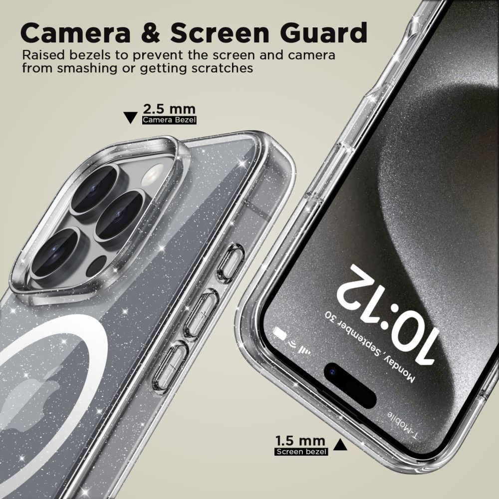 iTok webáruház - Tech-Protect Tech-Protect FlexAir Hybrid MagSafe tok iPhone 16 Pro készülékhez (átlátszó) 3 Tech-Protect FlexAir Hybrid MagSafe Case for iPhone 16 Pro (átlátszó)