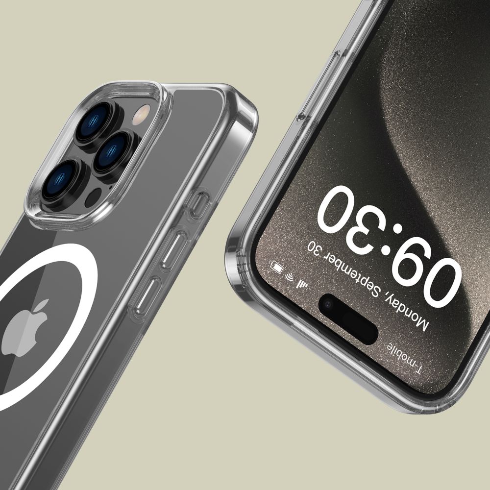 iTok webáruház - Tech-Protect Tech-Protect FlexAir Hybrid MagSafe tok iPhone 16 Pro készülékhez (átlátszó) 3 Tech-Protect FlexAir Hybrid MagSafe Case for iPhone 16 Pro (átlátszó)
