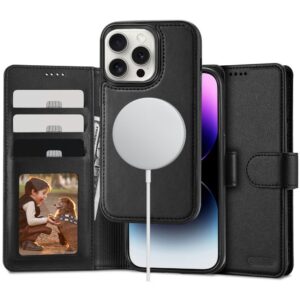 Tech-Protect Wallet MagSafe tok iPhone 16 Pro készülékhez (fekete)
