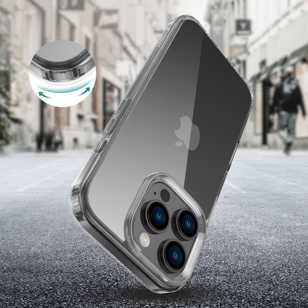 iTok webáruház - Tech-Protect Tech-Protect FlexAir Hybrid tok iPhone 16 Pro készülékhez (átlátszó) 2 Tech-Protect FlexAir Hybrid Case for iPhone 16 Pro (átlátszó)