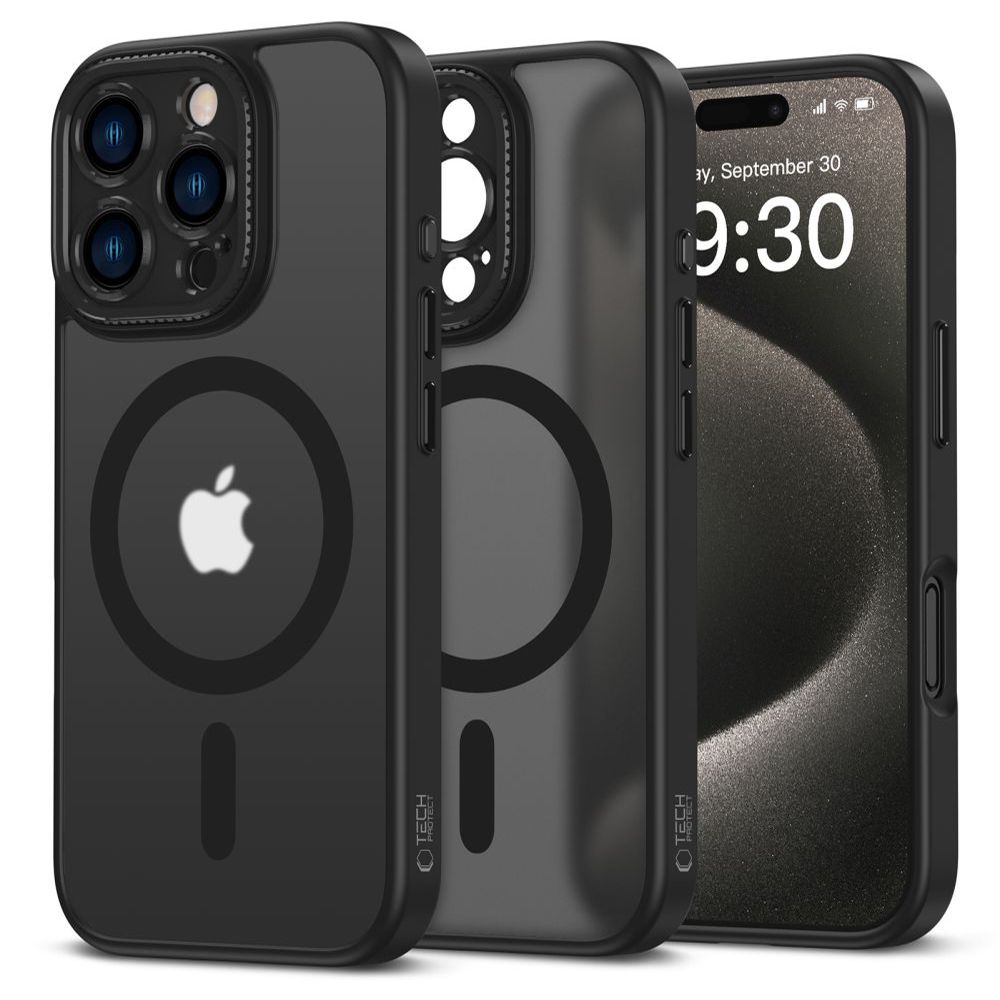 iTok webáruház - Tech-Protect Tech-Protect MagCam tok iPhone 16 Pro készülékhez (félig átlátszó) 1 Tech-Protect MagCam MagSafe iPhone 16 Pro Case (félig átlátszó)