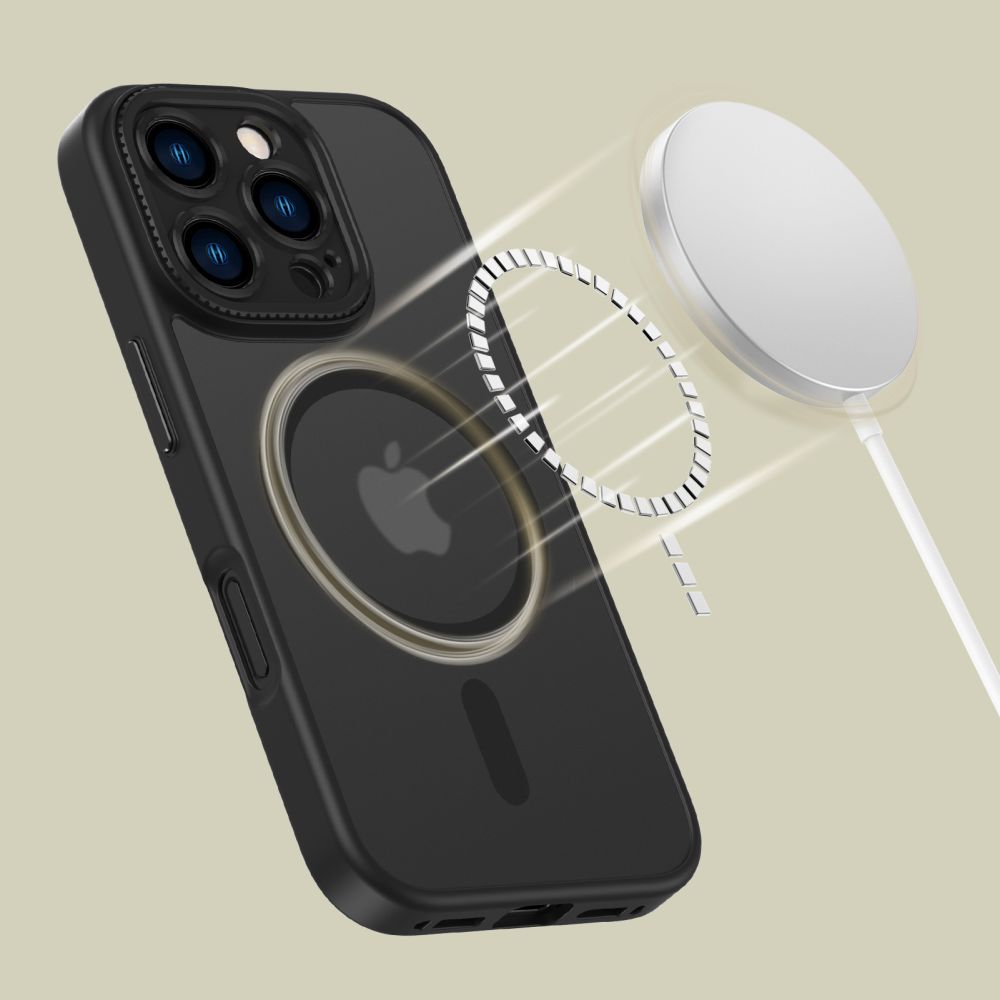 iTok webáruház - Tech-Protect Tech-Protect MagCam tok iPhone 16 Pro készülékhez (félig átlátszó) 5 Tech-Protect MagCam MagSafe iPhone 16 Pro Case (félig átlátszó)