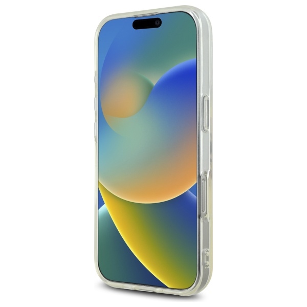 iTok webáruház - Guess Guess IML Heart tok iPhone 16 Pro készülékhez (átlátszó) 5 Guess IML Heart Case for iPhone 16 Pro (átlátszó)