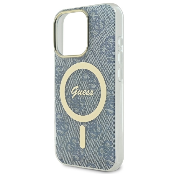 iTok webáruház - Guess Guess IML 4G MagSafe tok iPhone 16 Pro-hoz (kék) 6 Guess IML 4G MagSafe iPhone 16 Pro Case (kék)