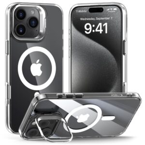 Tech-Protect MagStand MagSafe tok iPhone 16 Pro készülékhez (átlátszó)