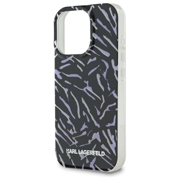 iTok webáruház - Karl Lagerfeld Karl Lagerfeld Zebra With Cord iPhone 16 Pro tok (lila) 5 Karl Lagerfeld Zebra With Cord iPhone 16 Pro Case (lila)