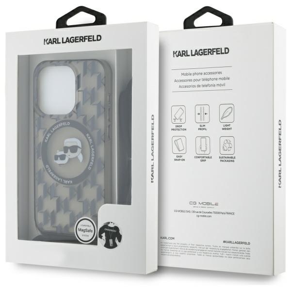 iTok webáruház - Karl Lagerfeld Karl Lagerfeld IML Crossbody Monogram Karl & Choupette Head MagSafe tok iPhone 16 Pro (fekete) 7 Karl Lagerfeld IML Crossbody Monogram Karl & Choupette Head MagSafe Case for iPhone 16 Pro (fekete)