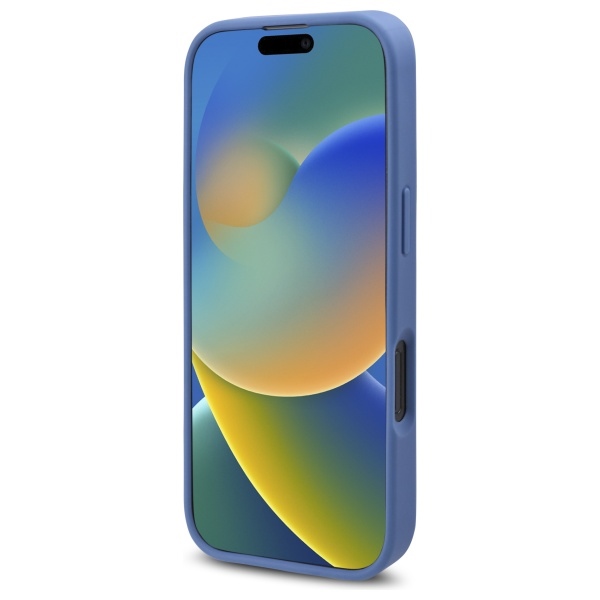 iTok webáruház - Guess Guess 4G Flowers Print MagSafe tok iPhone 16 Pro készülékhez (kék) 5 Guess 4G Flowers Print MagSafe case for iPhone 16 Pro (kék)