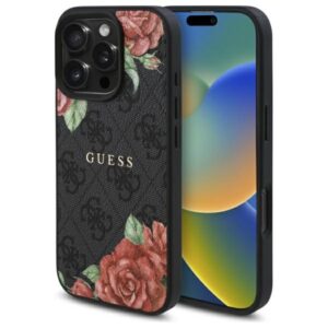 Guess GUHMP16LP4ROPEMCK iPhone 16 Pro tok – 4G Flowers Print MagSafe