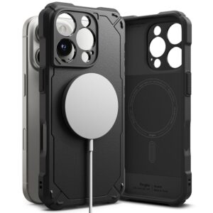 Ringke Rugged Gear MagSafe iPhone 16 Pro tok (fekete)