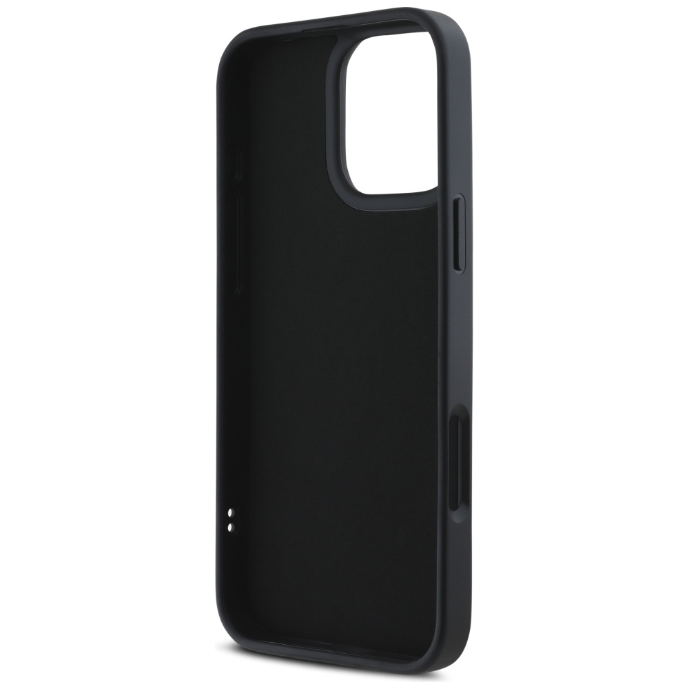 iTok webáruház - Karl Lagerfeld Karl Lagerfeld HC 3D Rubber Elongated Glitter tok iPhone 16 Pro készülékhez (fekete) 7 Karl Lagerfeld HC 3D Rubber Elongated Glitter iPhone 16 Pro Case (fekete)