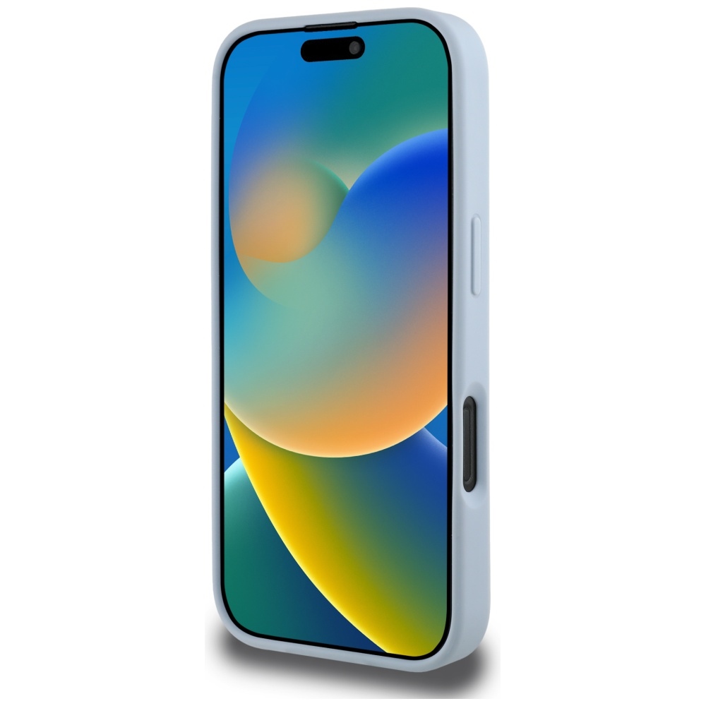 iTok webáruház - Guess Guess Grained Big 4G Logo Small Classic Logo tok iPhone 16 Pro készülékhez (kék) 5 Guess Grained Big 4G Logo Small Classic Logo case for iPhone 16 Pro (kék)