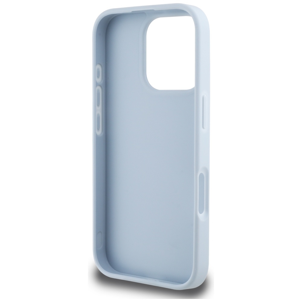 iTok webáruház - Guess Guess Grained Big 4G Logo Small Classic Logo tok iPhone 16 Pro készülékhez (kék) 7 Guess Grained Big 4G Logo Small Classic Logo case for iPhone 16 Pro (kék)