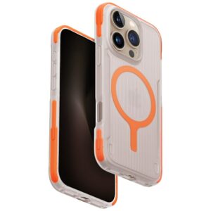 Uniq Combat Active Magclick védőtok iPhone 16 Pro készülékhez (narancssárga)