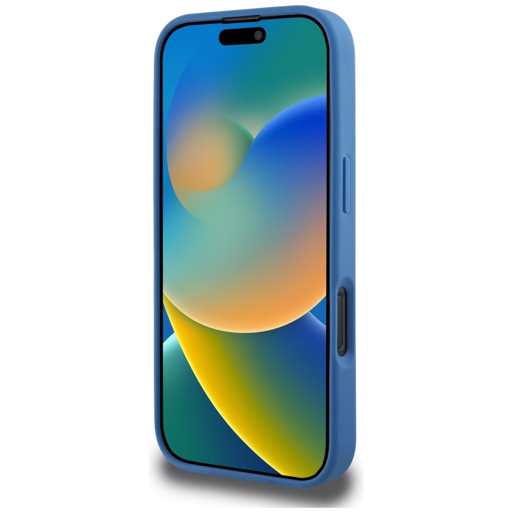 iTok webáruház - Guess Guess 4G Circle Classic Logo MagSafe tok iPhone 16 Pro készülékhez (kék) 5 Guess 4G Circle Classic Logo MagSafe case for iPhone 16 Pro (kék)