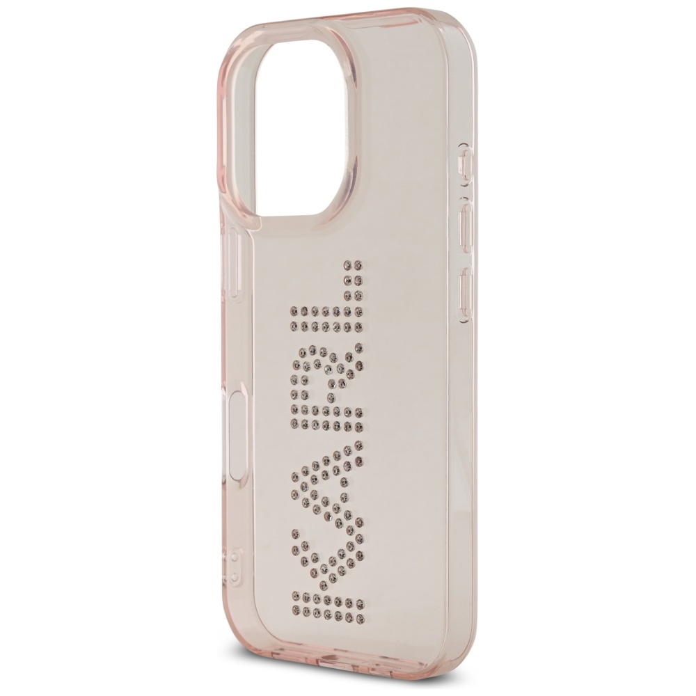 iTok webáruház - Karl Lagerfeld Karl Lagerfeld IML Rhinestones Logo tok iPhone 16 Pro készülékhez (rózsaszín) 6 Karl Lagerfeld IML Rhinestones Logo iPhone 16 Pro Case (rózsaszín)